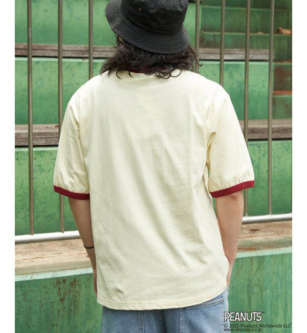 VENCE share style「PEANUTS ピーナッツ SNOOPY スヌーピー TP ベストフレンドリンガーT」|Tシャツ・カットソー|