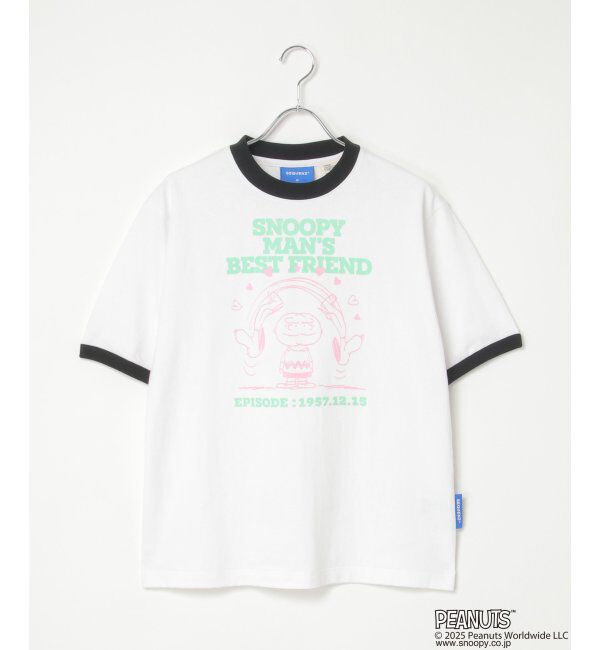 VENCE share style「PEANUTS ピーナッツ SNOOPY スヌーピー TP ベストフレンドリンガーT」|Tシャツ・カットソー|