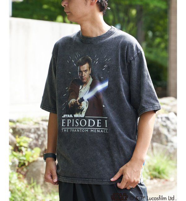 VENCE share style「STAR WARS スターウォーズ エピソード1 フェイスTシャツ」|Tシャツ・カットソー|