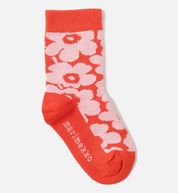 Marimekko「【kids】Makeinen Unikko Tone ソックス」|ソックス|