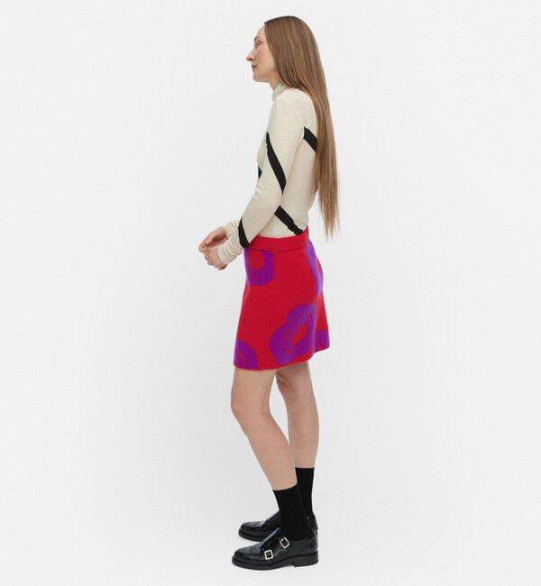 Marimekko「【オンラインストア限定】Lovea Tumma ニットスカート」|スカート|