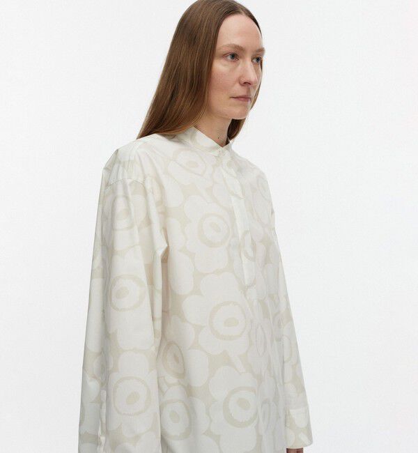 Marimekko「Kooste Unikko シャツ」|シャツ・ブラウス|