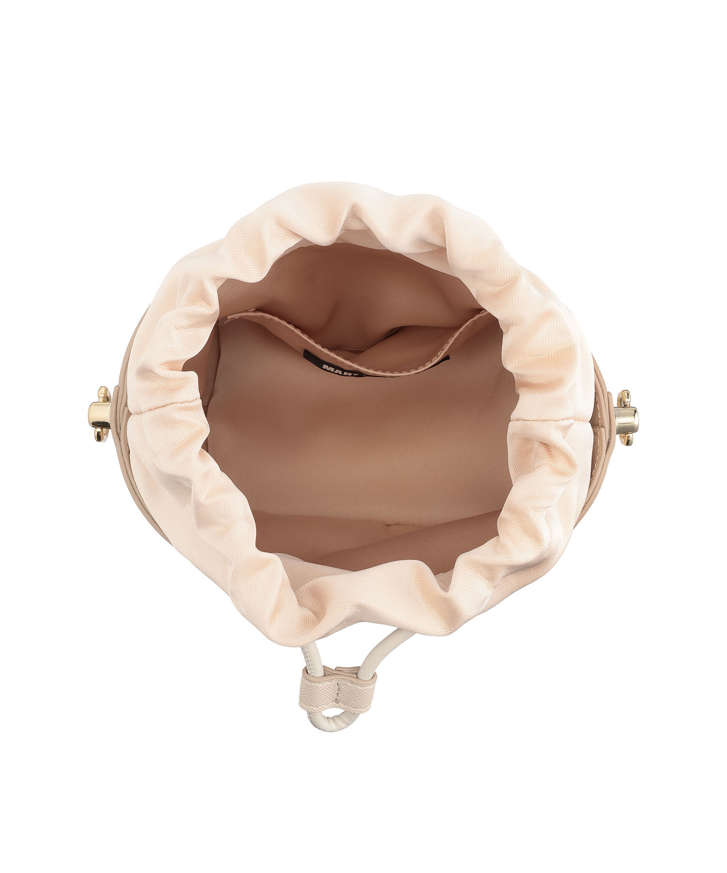 MARY QUANT「シンプルエンボスデイジー ドロストショルダー」|ショルダー・メッセンジャー|