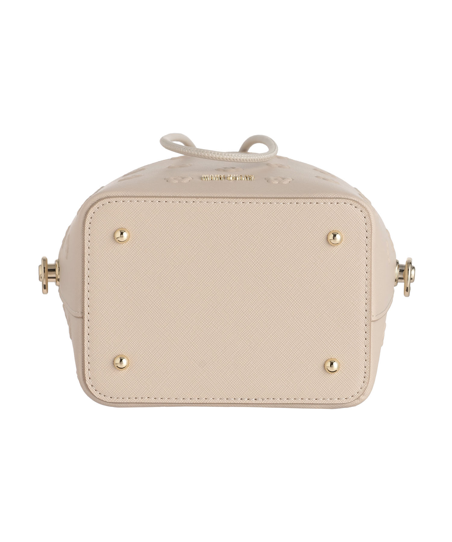 MARY QUANT「シンプルエンボスデイジー ドロストショルダー」|ショルダー・メッセンジャー|