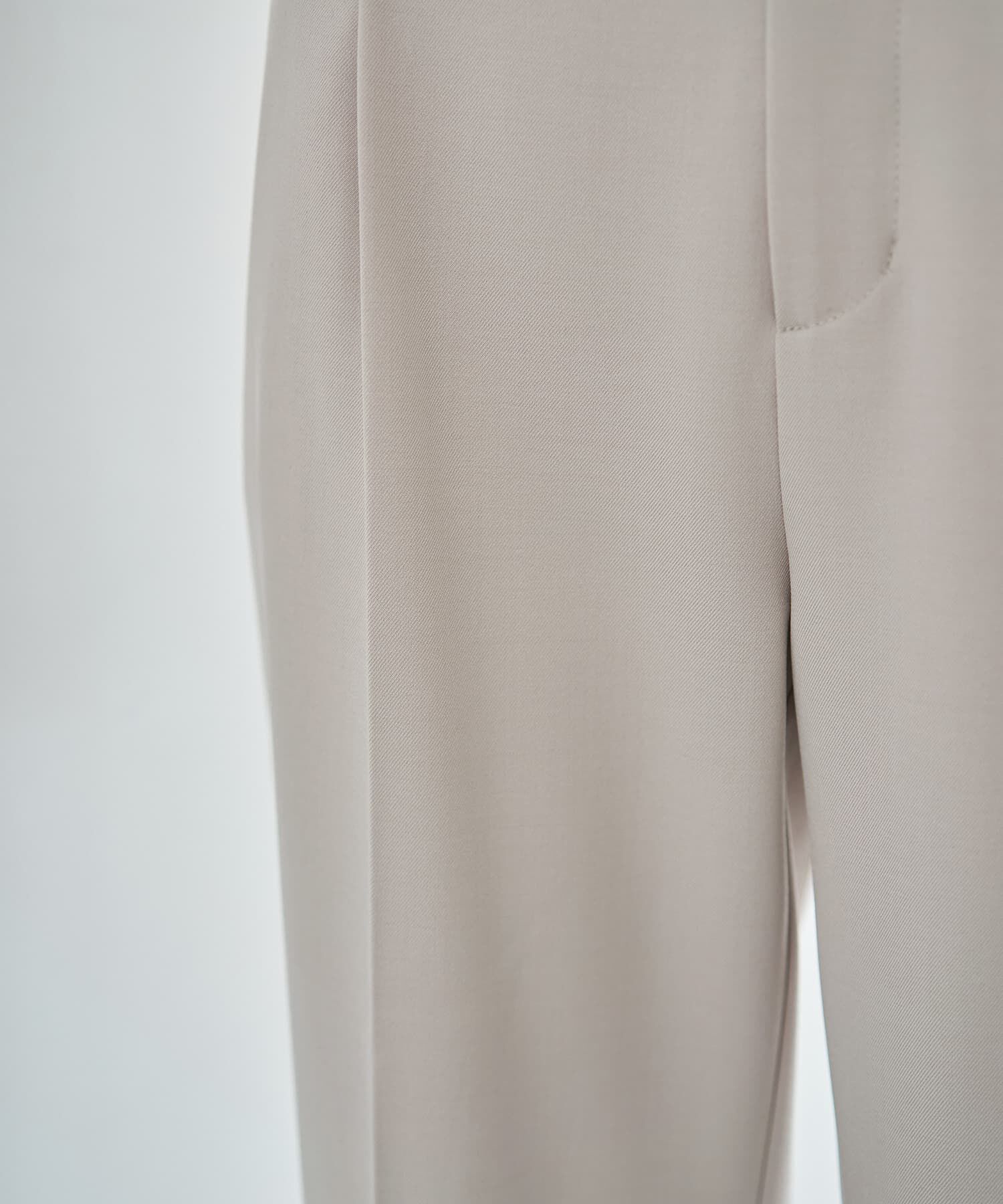 STYLE DELI「ストレッチツイルBASICタックパンツ」|スラックス|