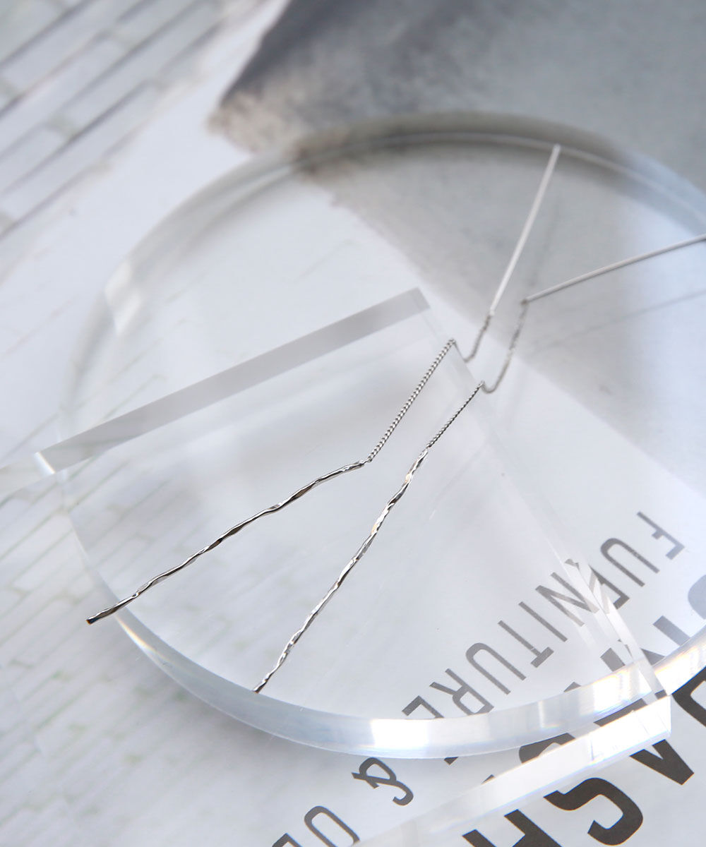 colleca la「クラフトバーのアメリカンピアス」|ピアス|シルバー