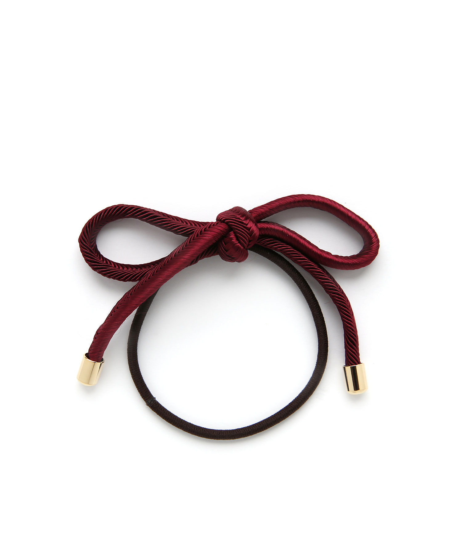 colleca la「ヘリンボーン コードリボンヘアゴム」|ヘアゴム・シュシュ|