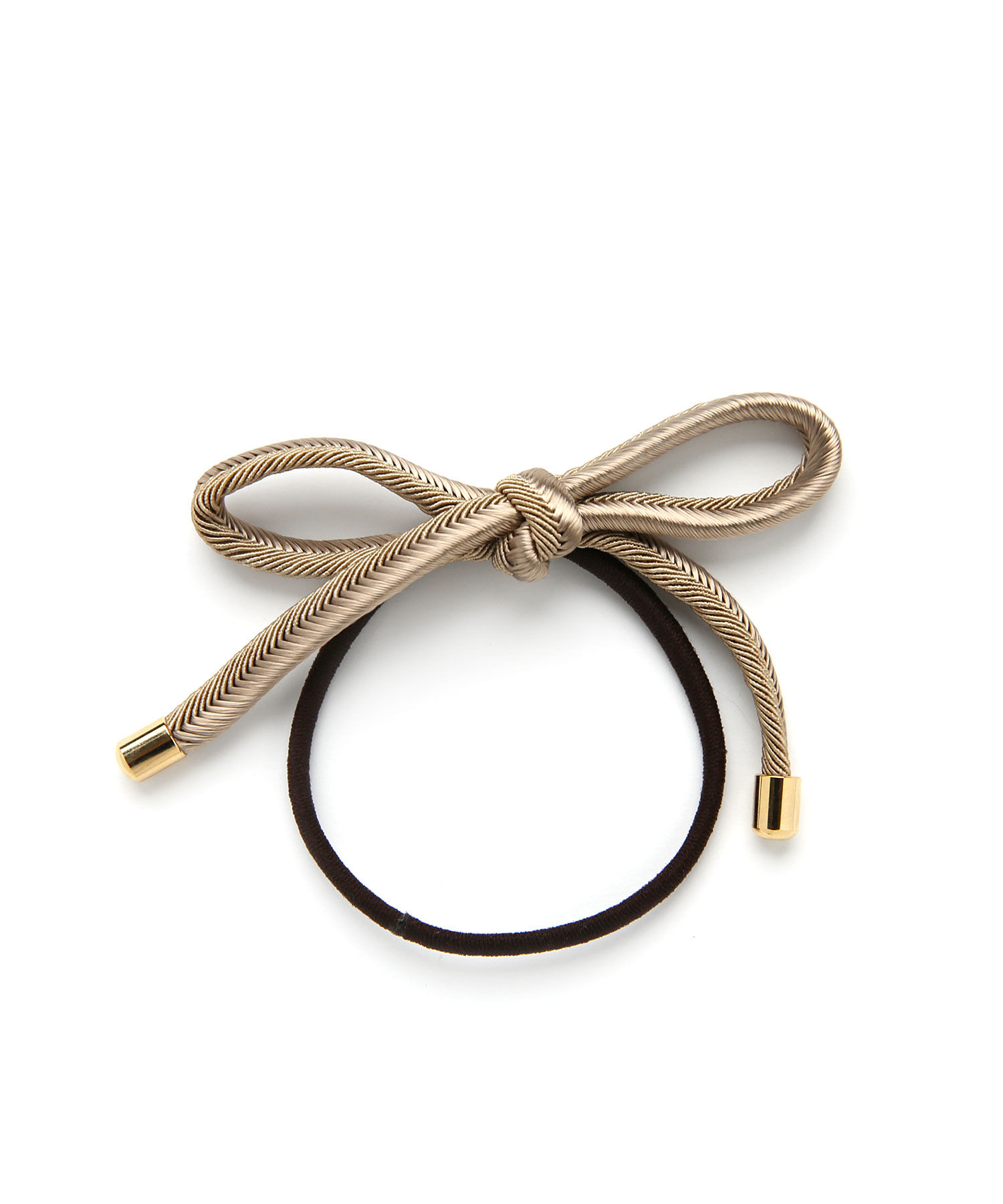 colleca la「ヘリンボーン コードリボンヘアゴム」|ヘアゴム・シュシュ|