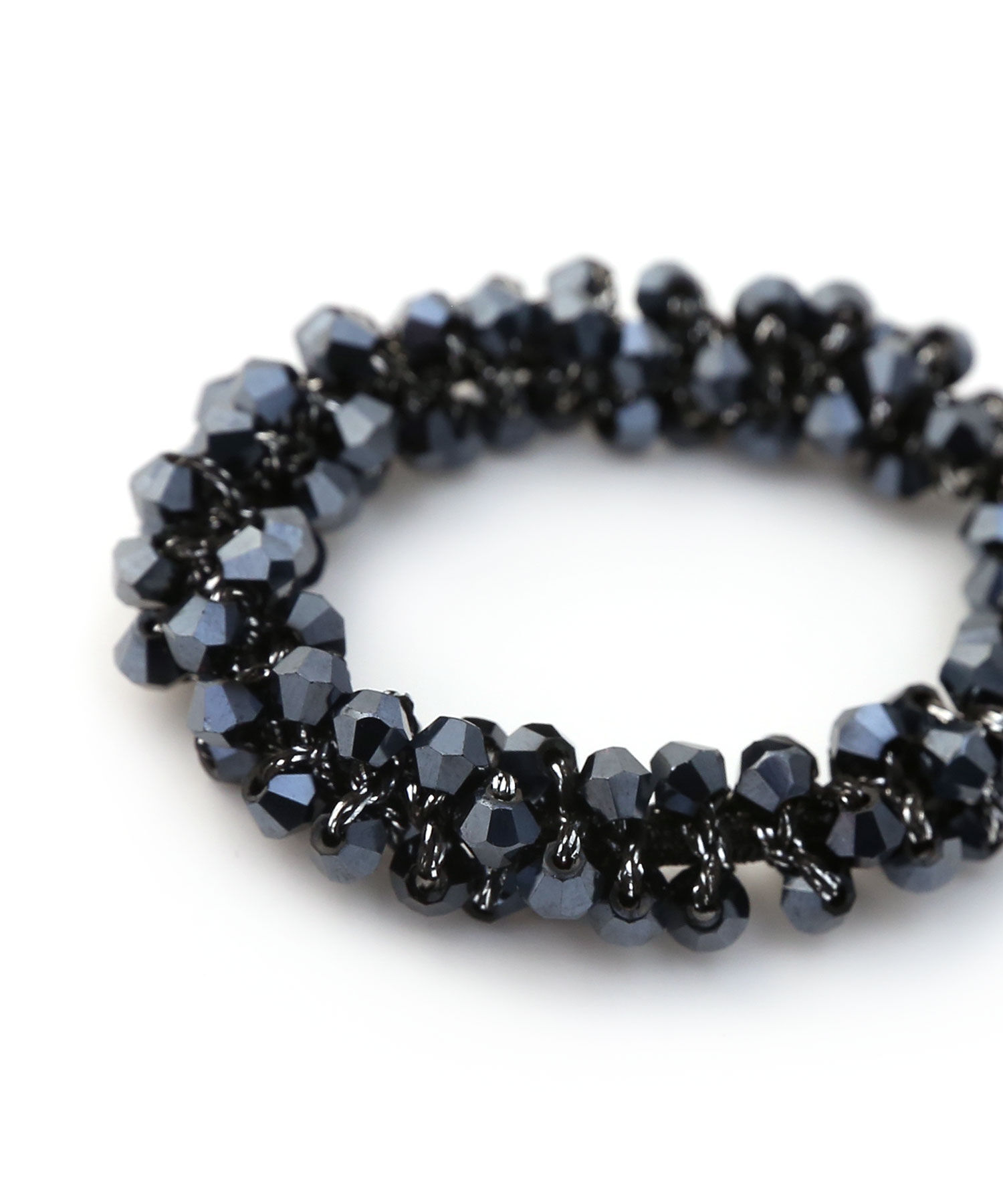  「スリムビーズシュシュ」|ヘアゴム・シュシュ|