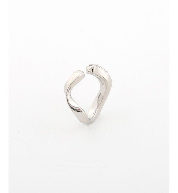 Jouete「ダブルフェイス イヤリング ジルコニア」|イヤリング|