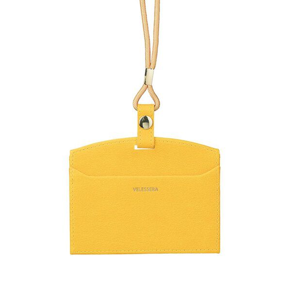 Velessera「ＩＤホルダー／ウ゛ェレセラ」|定期入れ|イエロー