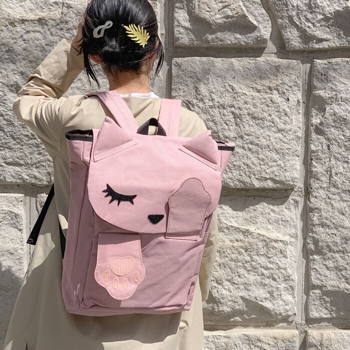 BACKYARD FAMILY「リュック ねこ 通販 リュックサック デイパック バックパック 猫モチーフ おすましプーちゃん」|リュック|