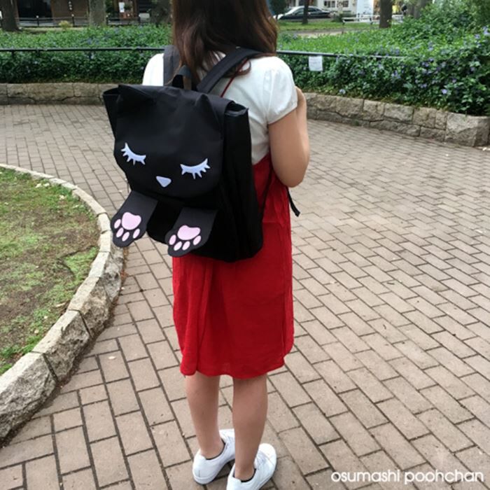 BACKYARD FAMILY「リュック ねこ 通販 リュックサック デイパック バックパック 猫モチーフ おすましプーちゃん」|リュック|