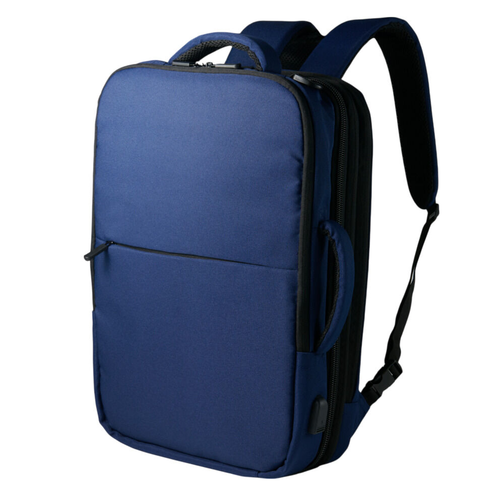 BACKYARD FAMILY「ビジネスリュック メンズ 通販 リュックサック メンズリュック デイバッグ バッグパック 手持ち」|リュック|ブルー1