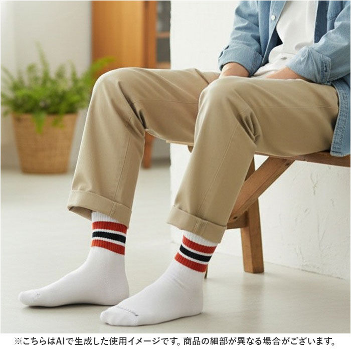 BACKYARD FAMILY「fruit of the loom ソックス メンズ 3足セット 通販 靴下 くつした くつ下」|ソックス|