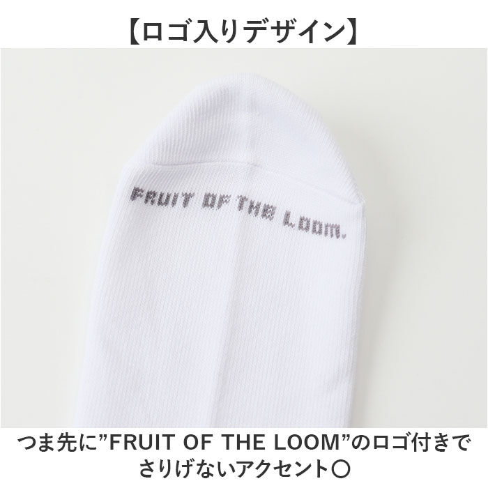 BACKYARD FAMILY「fruit of the loom ソックス メンズ 3足セット 通販 靴下 くつした くつ下」|ソックス|