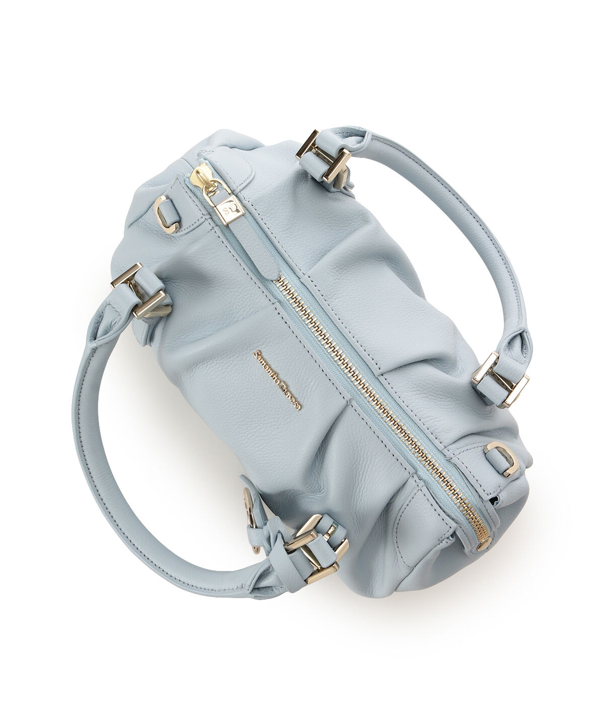 Samantha Thavasa「タックデザインソフトレザーハンドバッグ」|ハンドバッグ|