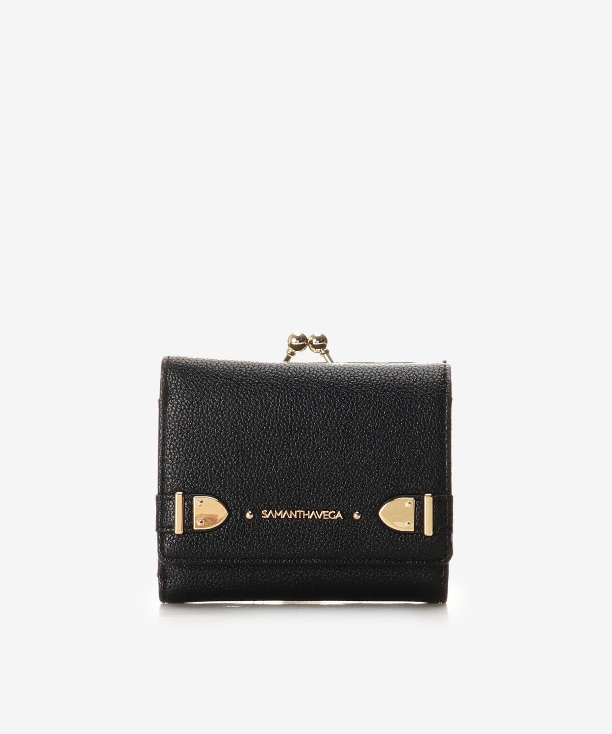 Samantha Vega「ベルト金具折財布」|財布|ブラック