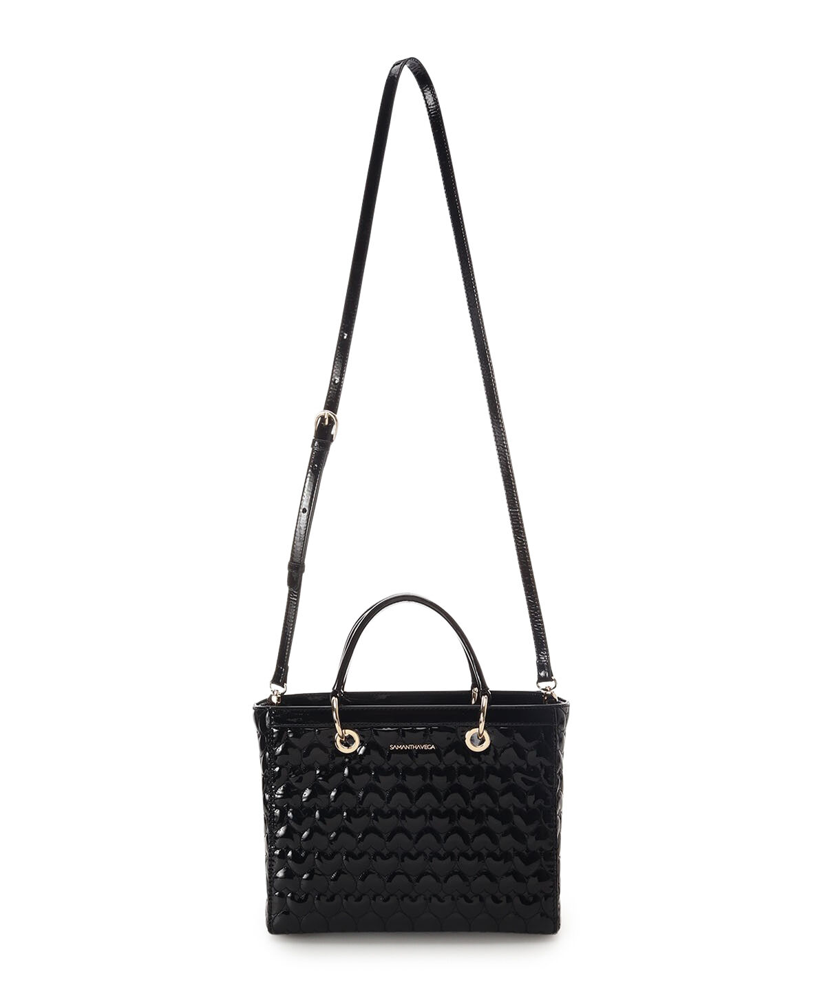 Samantha Vega「エターナルハートキルトハンドバッグ」|ハンドバッグ|