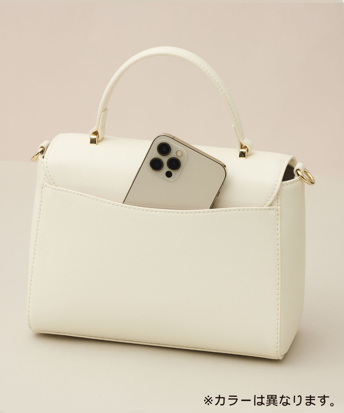 Samantha Vega「バイカラーアクセントリボンショルダーバッグ」|ショルダー・メッセンジャー|