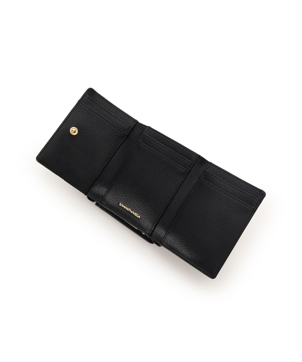 Samantha Vega「バイカラーアクセントリボン折財布」|財布|