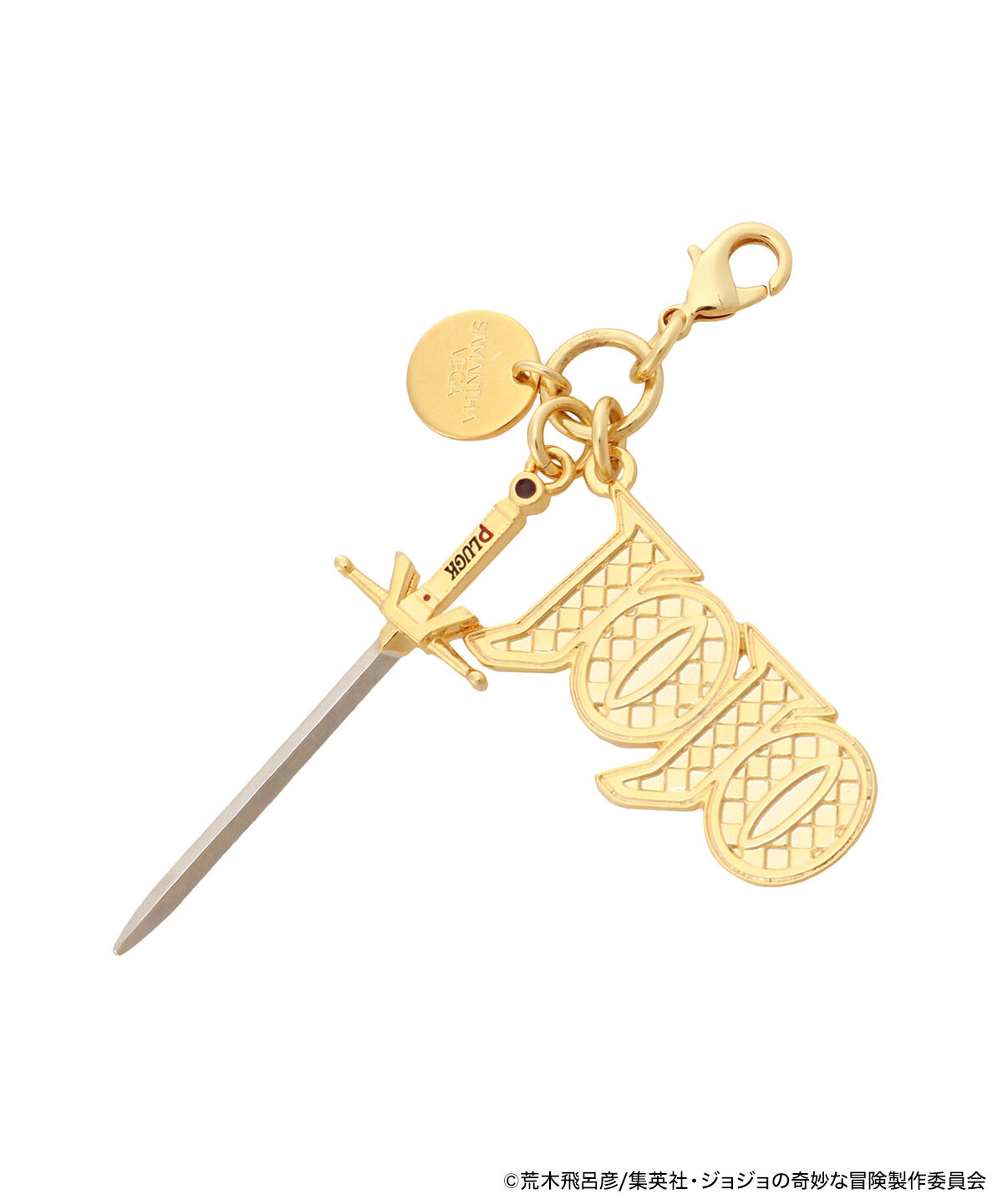 Samantha Vega「ｱﾆﾒ『ｼﾞｮｼﾞｮの奇妙な冒険 ﾌｧﾝﾄﾑﾌﾞﾗｯﾄﾞ』｢ｼﾞｮﾅ」|チャーム・キーホルダー|