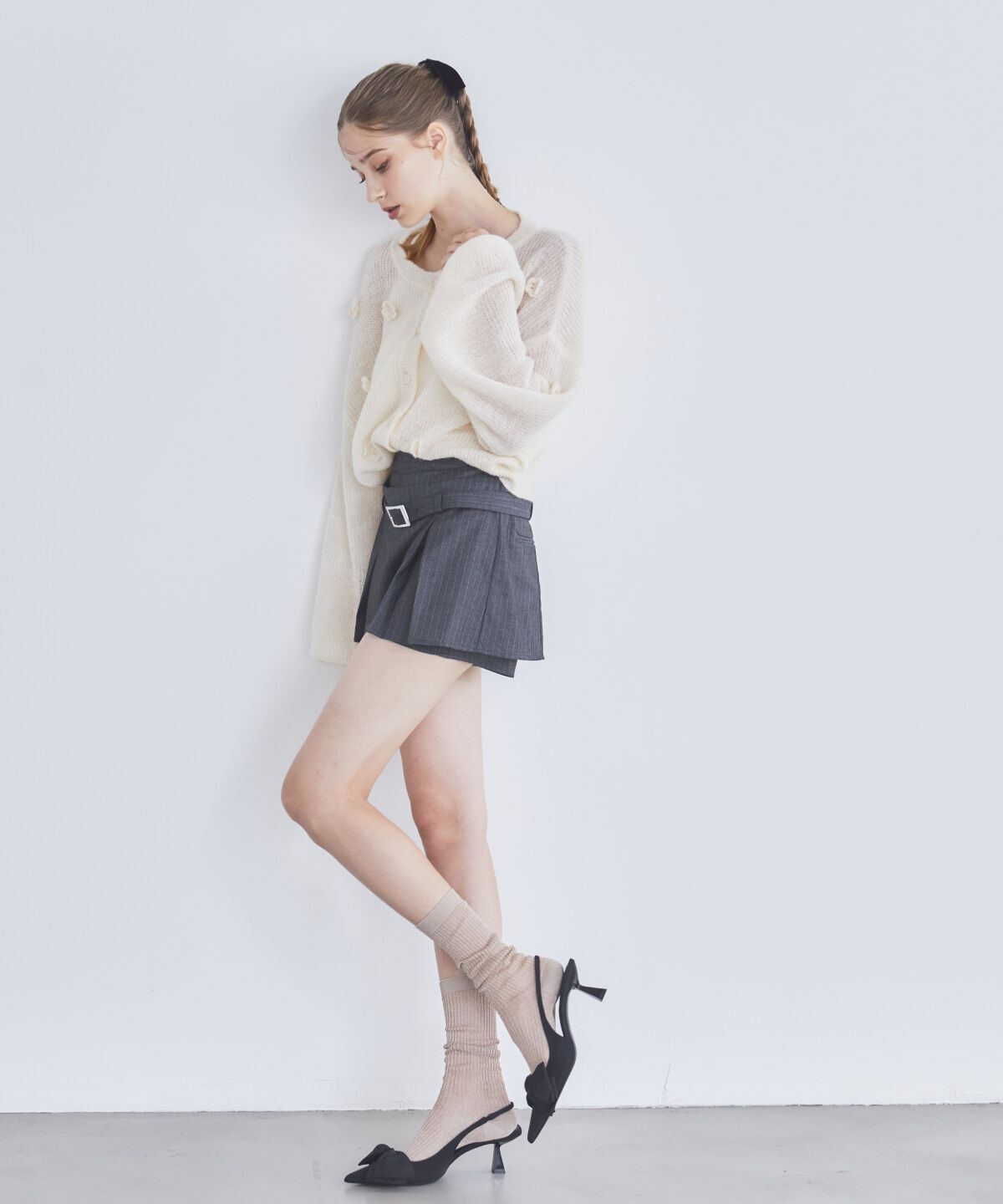 REDYAZEL「クロシェフラワーカーディガン」|カーディガン|