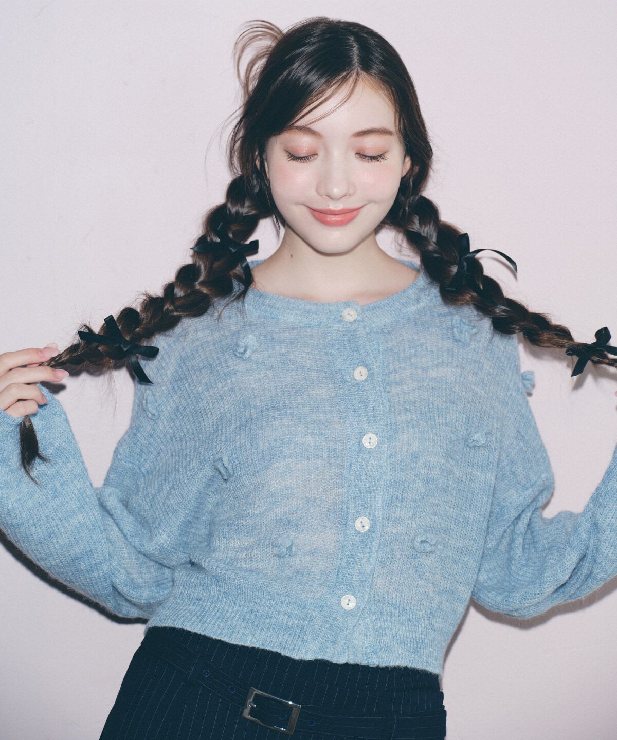 REDYAZEL「クロシェフラワーカーディガン」|カーディガン|