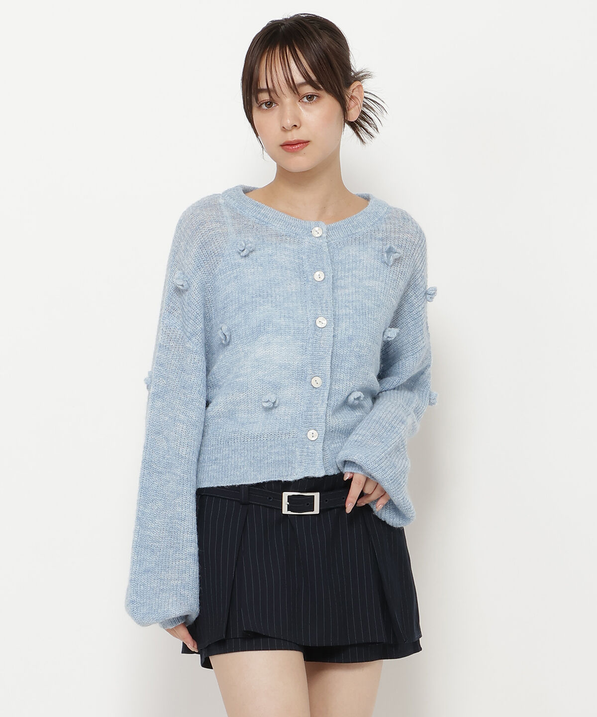 REDYAZEL「クロシェフラワーカーディガン」|カーディガン|