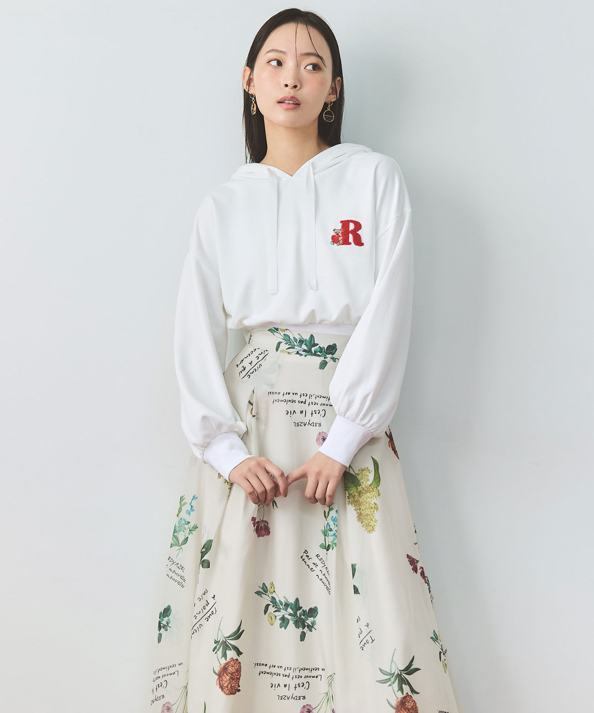 REDYAZEL「Azelyハートショートパーカー」|パーカー|