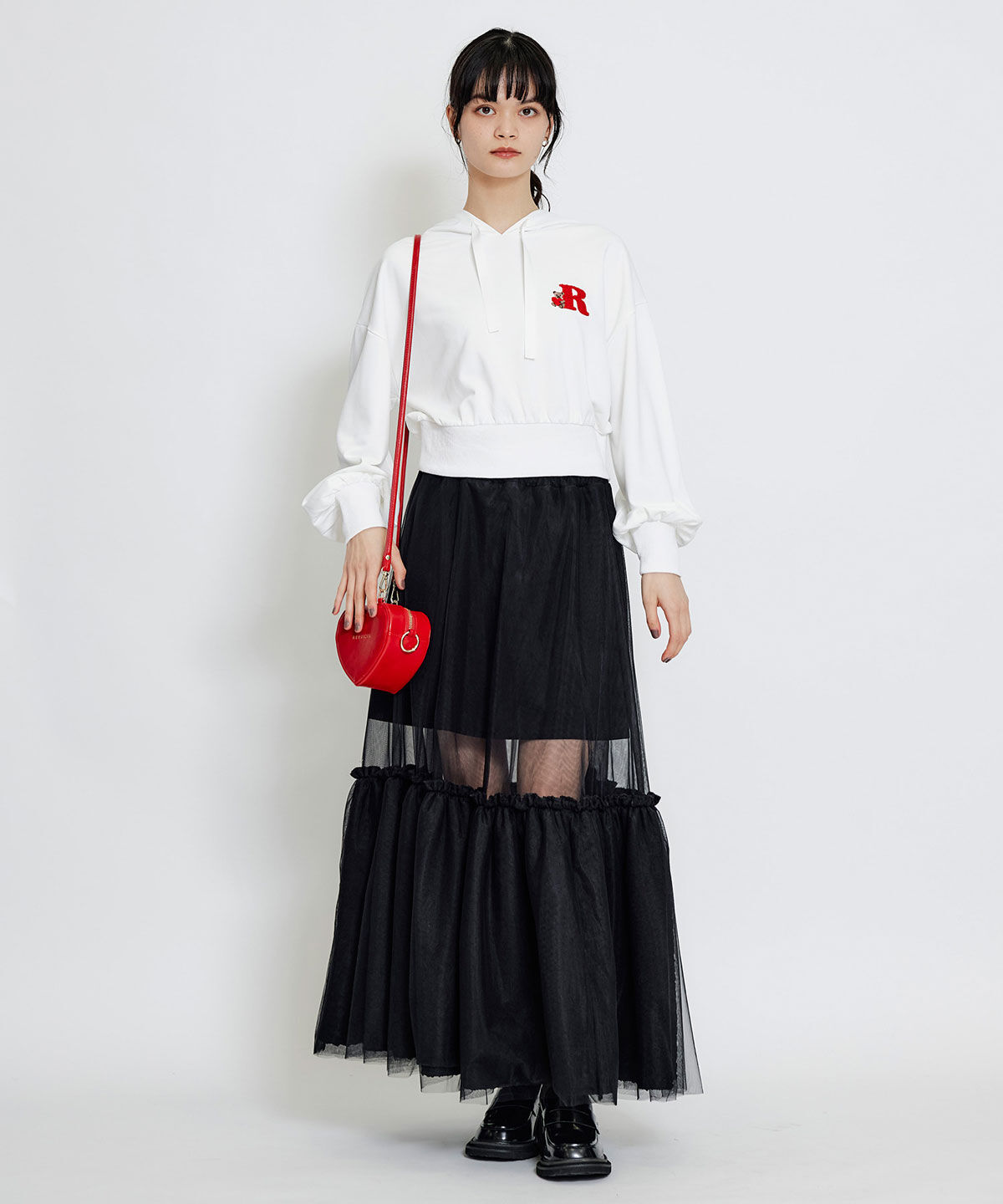 REDYAZEL「Azelyハートショートパーカー」|パーカー|