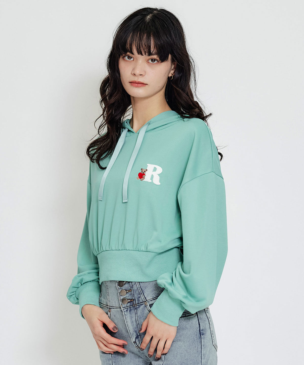 REDYAZEL「Azelyハートショートパーカー」|パーカー|