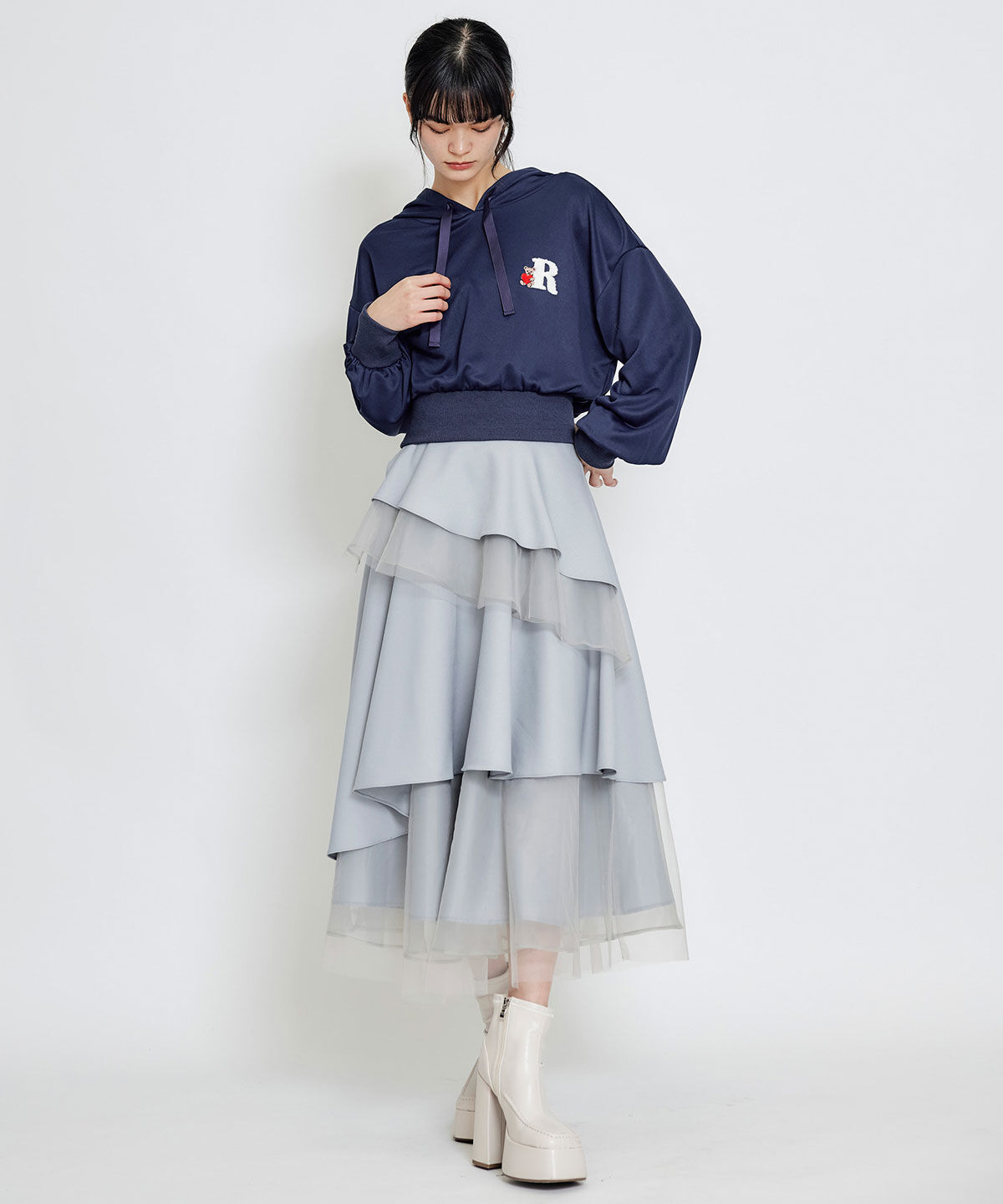 REDYAZEL「Azelyハートショートパーカー」|パーカー|