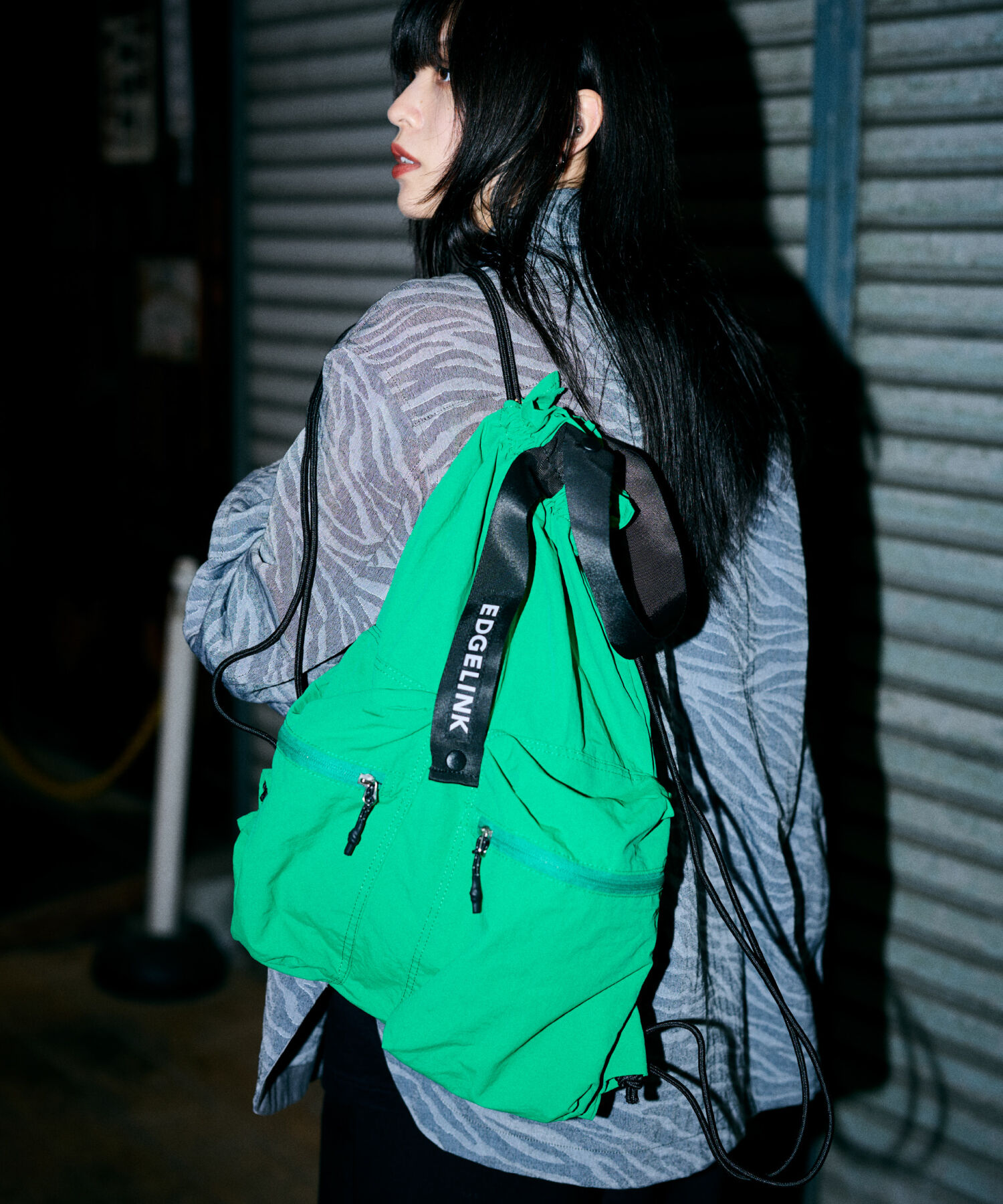 EDGELINK「EDGELINK／エッジリンク NAMPAK ポケッタブル 2ポケットパック 60192」|リュック|グリーン