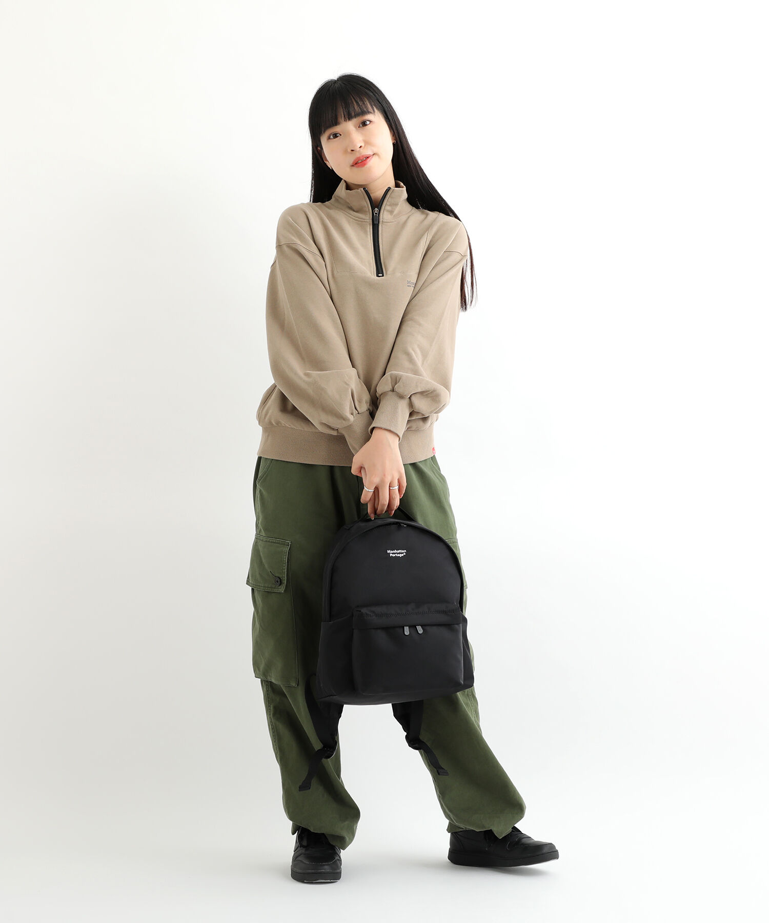 Manhattan Portage「Park Ave Backpack Matte Twill」|リュック|