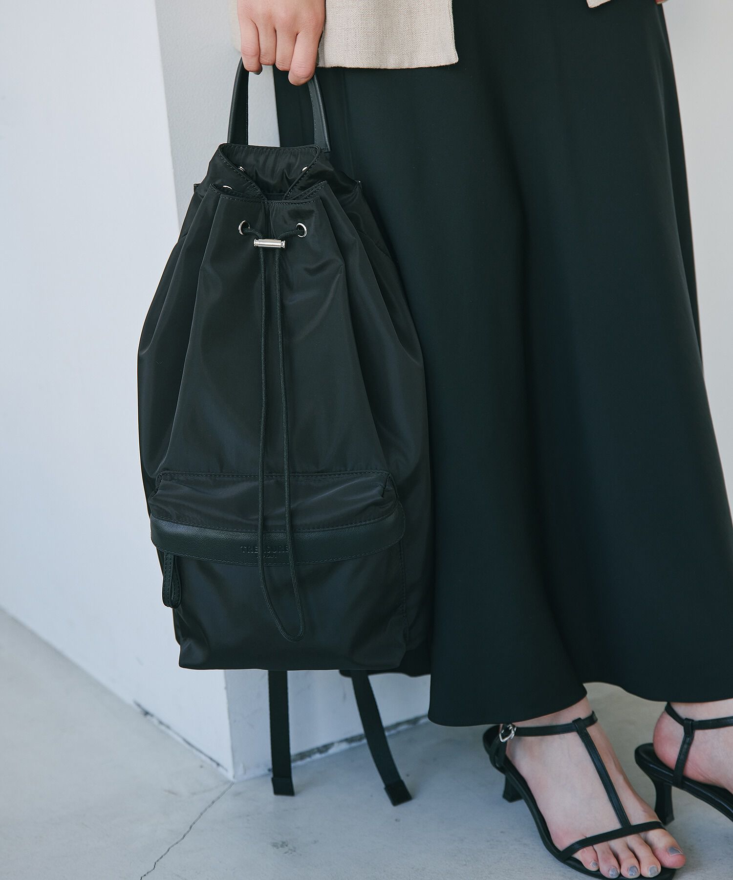 TOPKAPI TREASURE「【TREASURE TOPKAPI】ナイロン ドロスト シンプル リュック」|リュック|