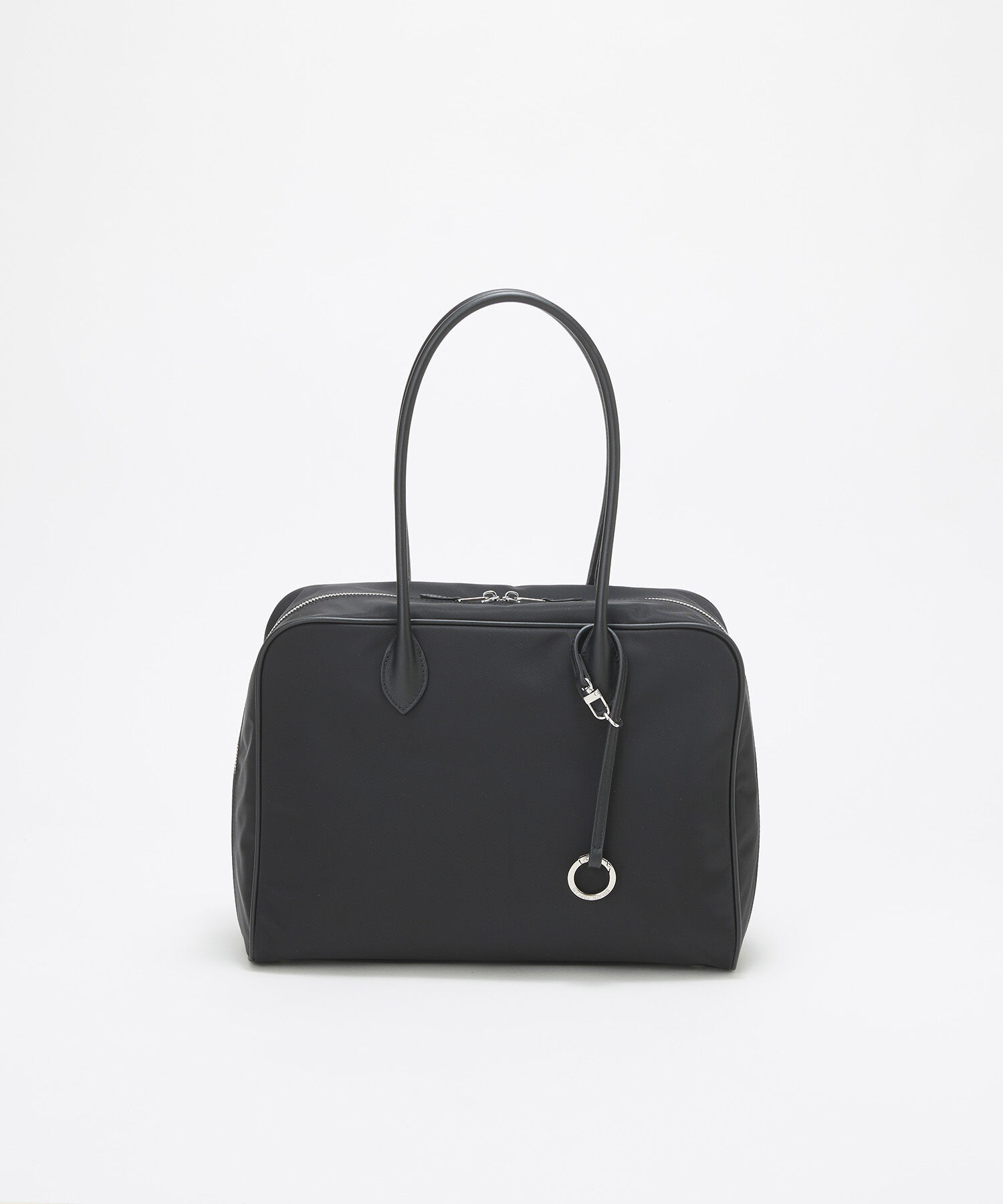 TOPKAPI BREATH「【Breath TOPKAPI】PRIM プリム ナイロン ラウンドスクエア トートバッグ チャーム付き　A4 / 軽量」|トートバッグ|