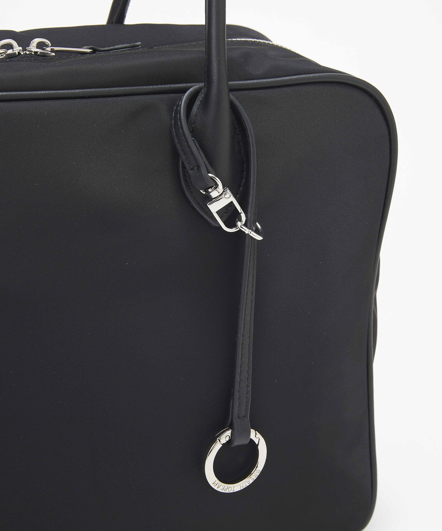 TOPKAPI BREATH「【Breath TOPKAPI】PRIM プリム ナイロン ラウンドスクエア トートバッグ チャーム付き　A4 / 軽量」|トートバッグ|