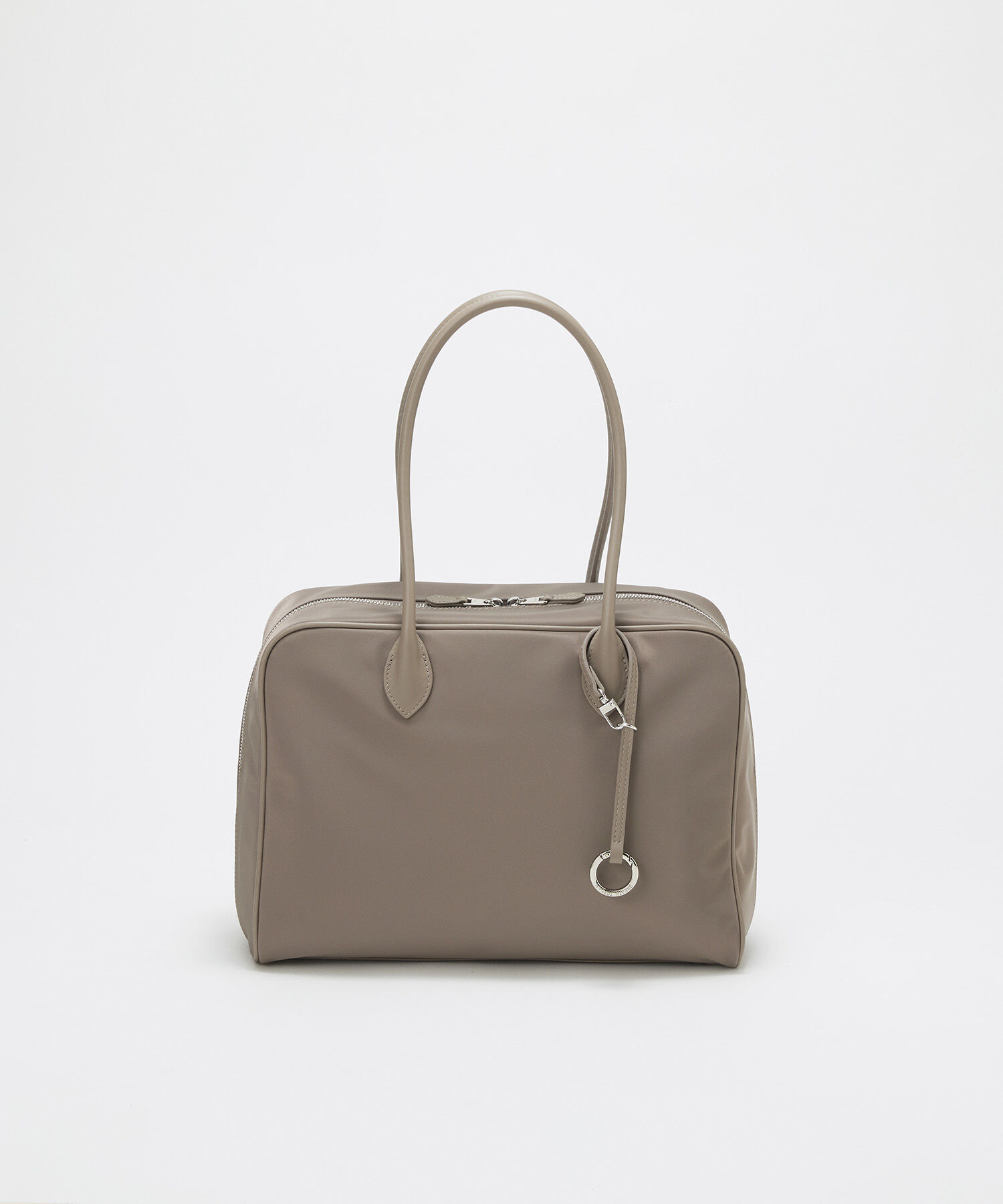 TOPKAPI BREATH「【Breath TOPKAPI】PRIM プリム ナイロン ラウンドスクエア トートバッグ チャーム付き　A4 / 軽量」|トートバッグ|