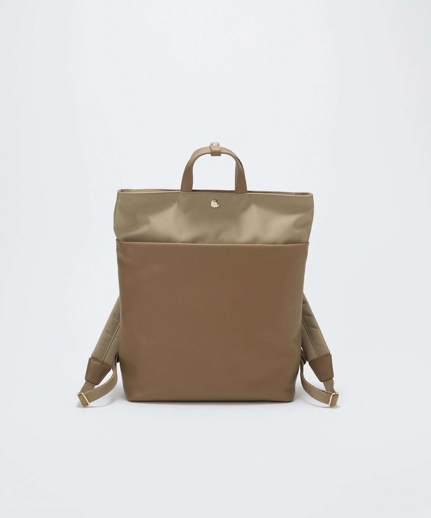 TOPKAPI BREATH「【Breath TOPKAPI】LINEA リネア レザーコンビ リュック バックパック　A4 / 軽量」|リュック|ブラウン