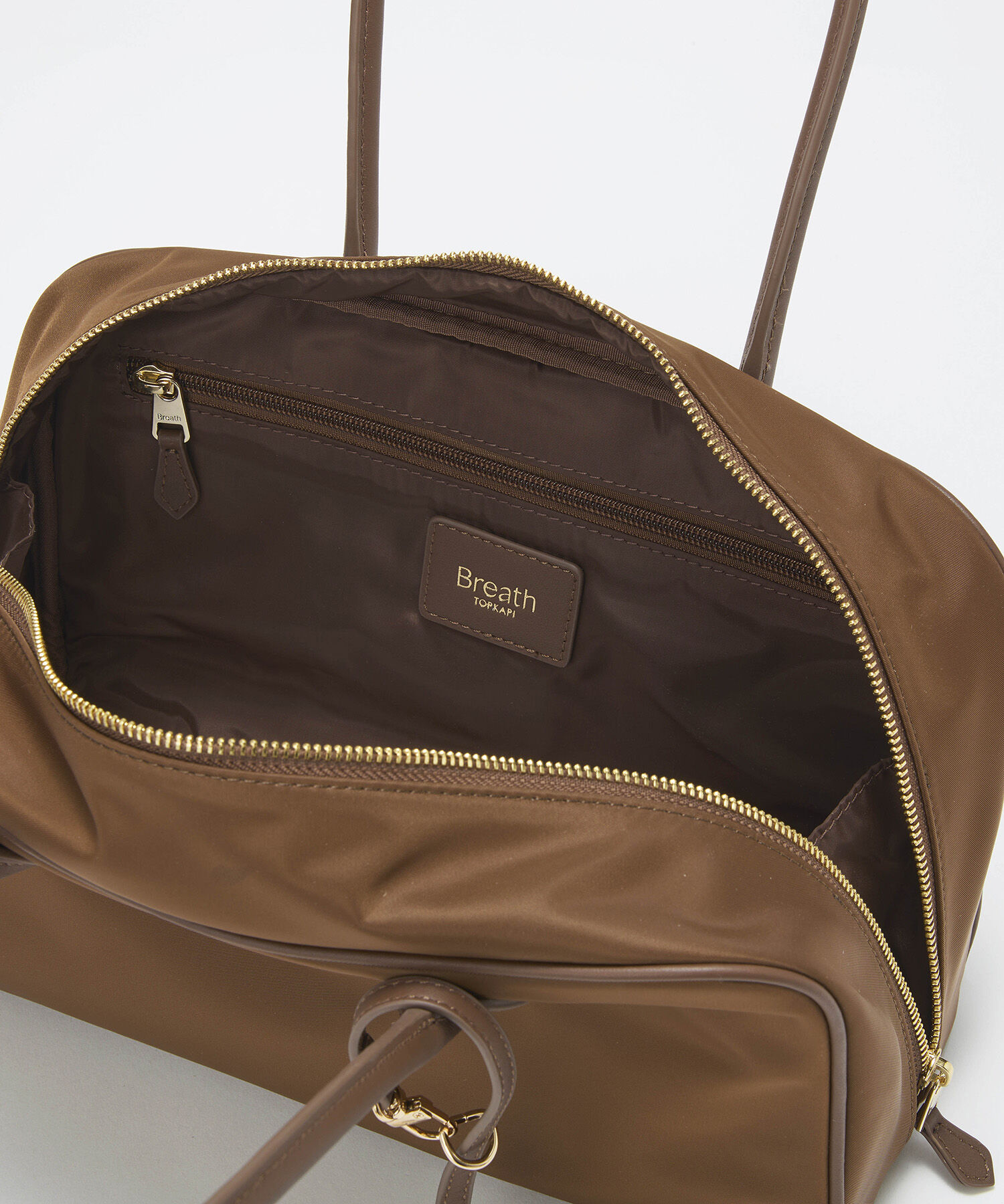 TOPKAPI BREATH「【Breath TOPKAPI】PRIM プリム ナイロン ロングハンドル  トートバッグ チャーム付き」|トートバッグ|