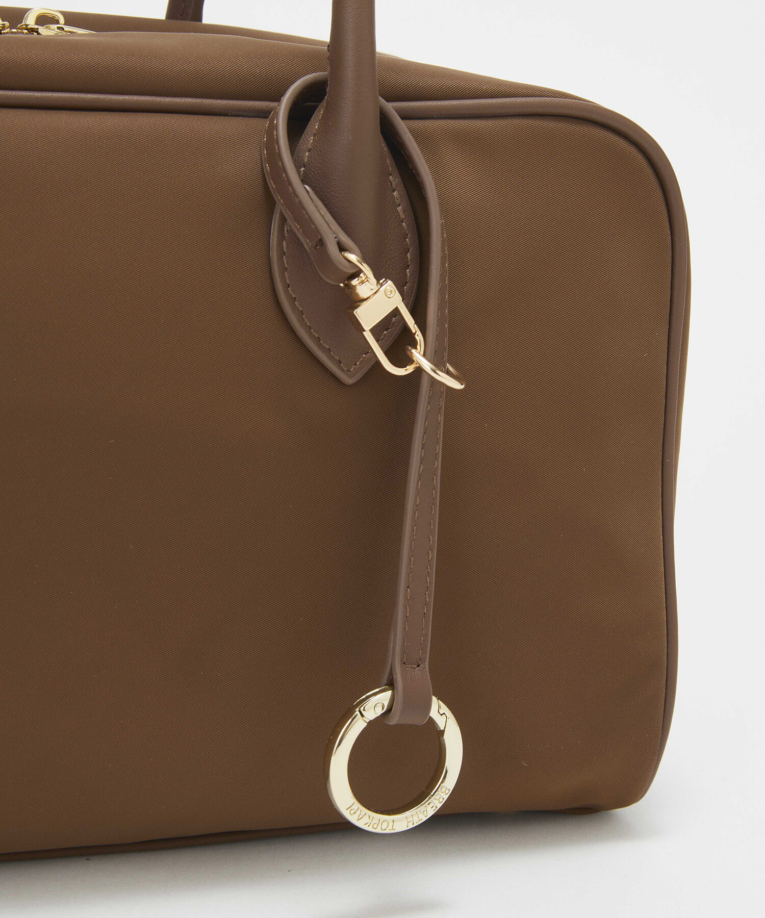 TOPKAPI BREATH「【Breath TOPKAPI】PRIM プリム ナイロン ロングハンドル  トートバッグ チャーム付き」|トートバッグ|