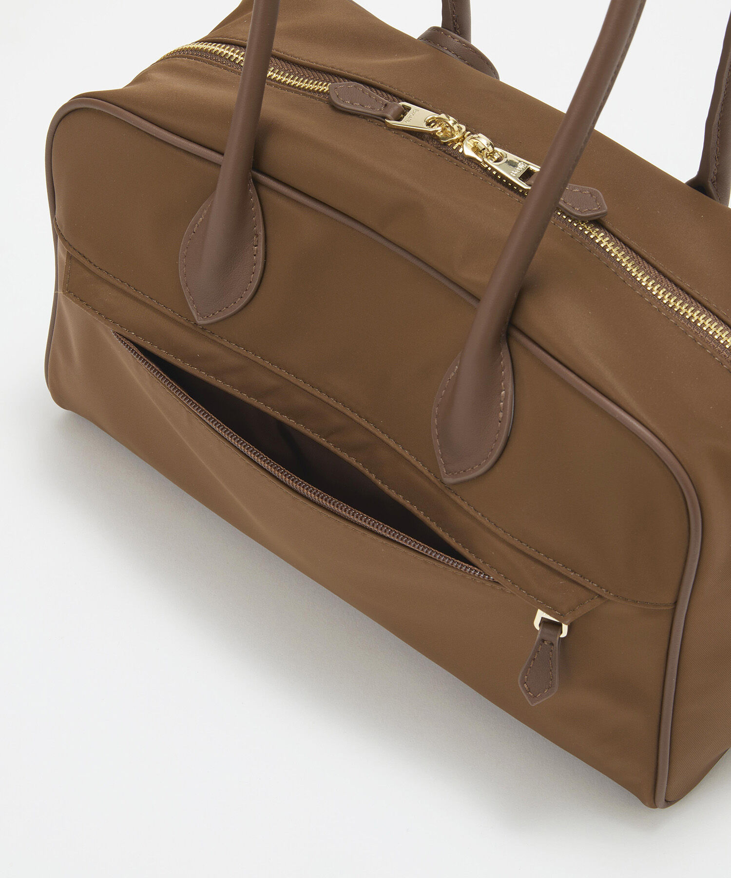 TOPKAPI BREATH「【Breath TOPKAPI】PRIM プリム ナイロン ロングハンドル  トートバッグ チャーム付き」|トートバッグ|