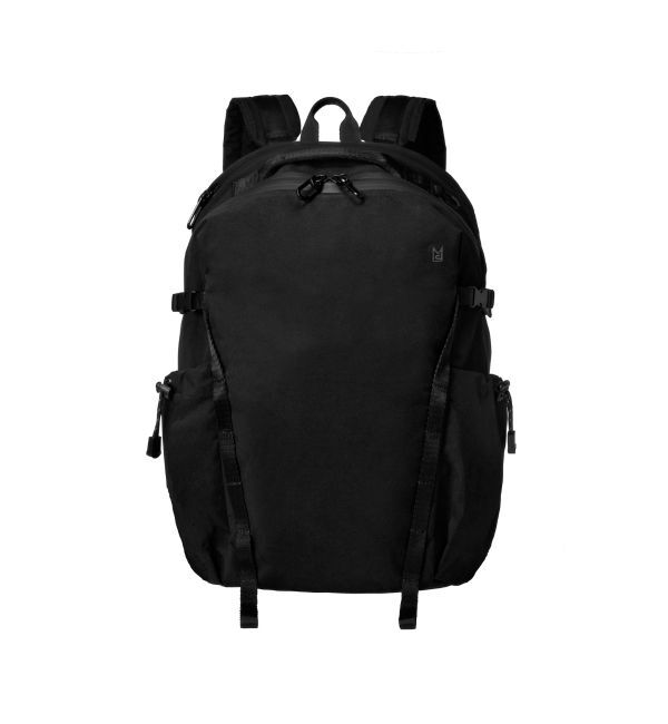 MILESTO「LIKID サイドバックルバックパック」|リュック|ブラック