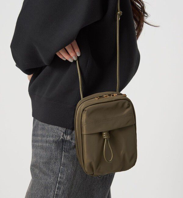 UNITED ARROWS green label relaxing「2WAY マルチ mini ショルダーバッグ -はっ水-」|ショルダー・メッセンジャー|OLIVE