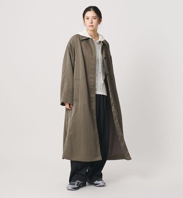 BEAUTY&YOUTH UNITED ARROWS「ナイロン ステンカラーコート」|ステンカラーコート|