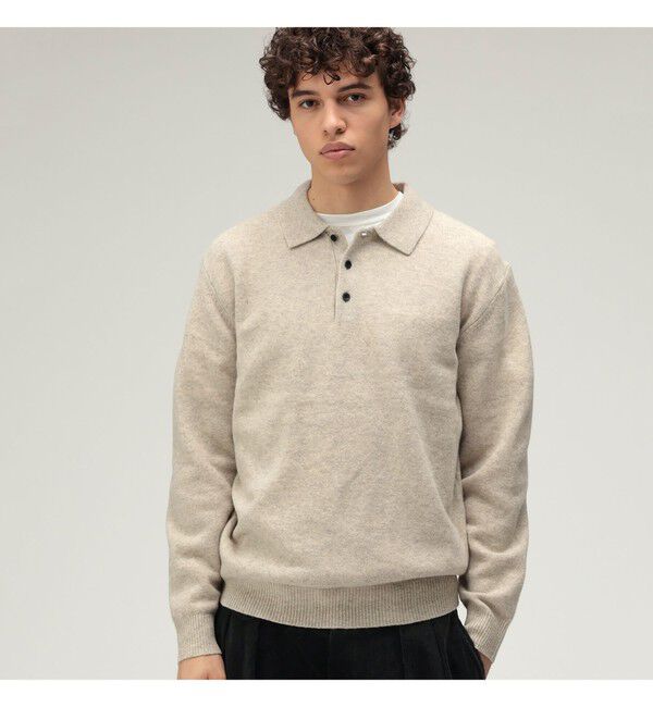 BEAMS PLUS「BEAMS PLUS / 9ゲージ ニット ポロ」|ポロシャツ|