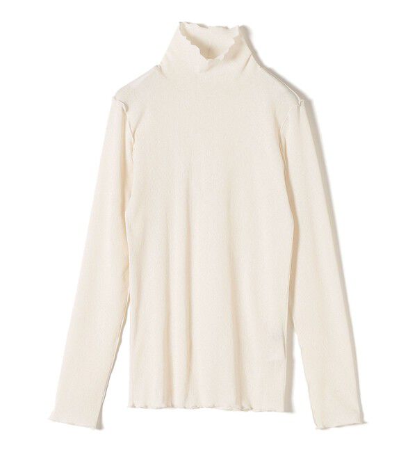 SHIPS for women「〈手洗い可能〉ドライタッチ リブ タートル」|Tシャツ・カットソー|