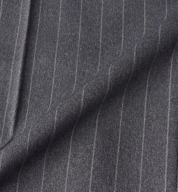 quaranciel「quaranciel:〈洗濯機可能〉ストライプ ハイウエスト ワイドパンツ」|その他|