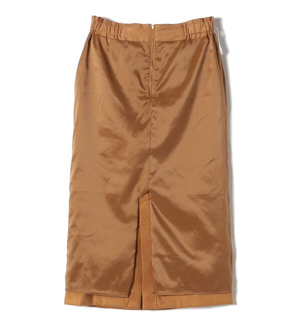 SHIPS for women「〈手洗い可能〉フェイク スエード (ポリエステル) タイト スカート」|タイト|